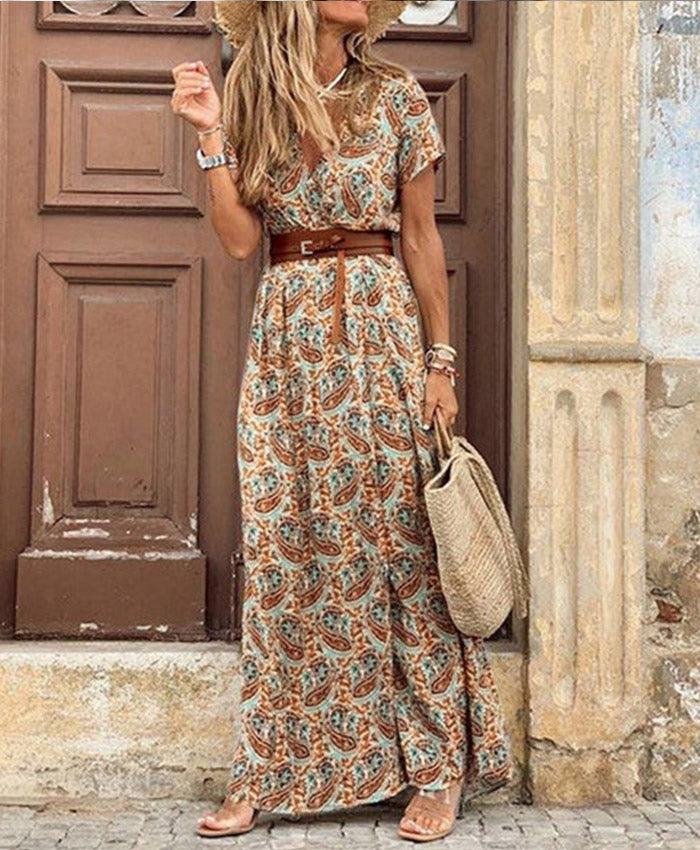 SOIZIC BOHO LONG DRESS