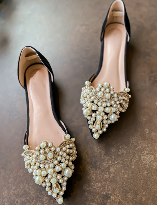 LA PEARL BALLET FLATS