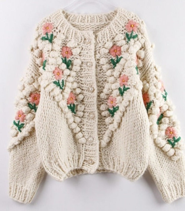 ASHLI FLORAL CARDIGAN