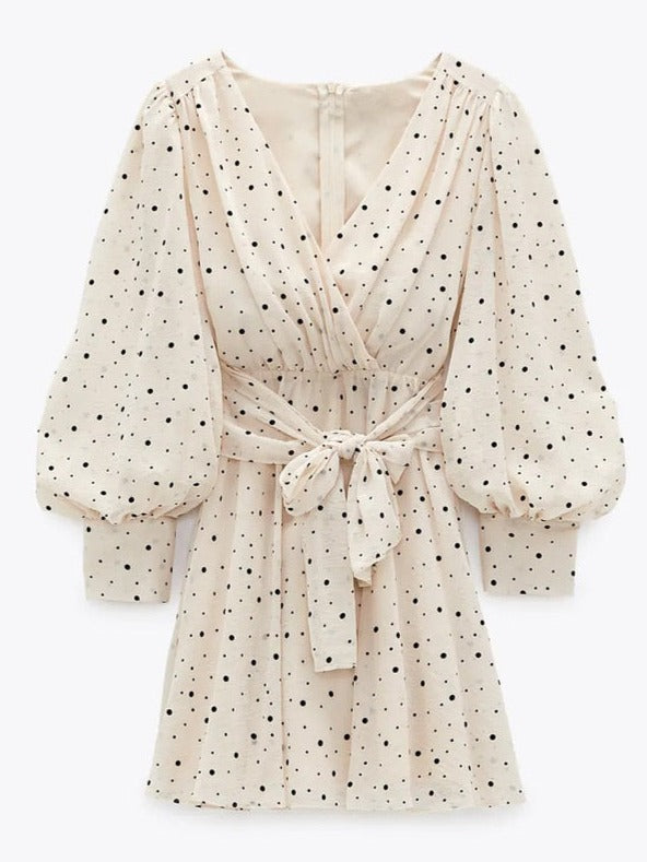 SAIA POLKA DOT DRESS