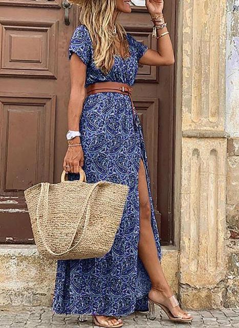 SOIZIC BOHO LONG DRESS