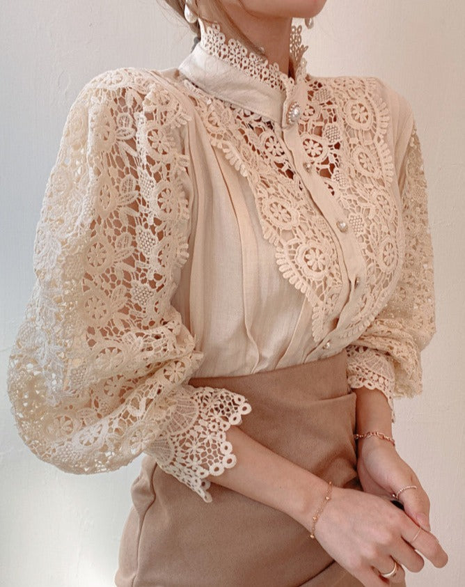 VALERIE PETAL BLOUSE