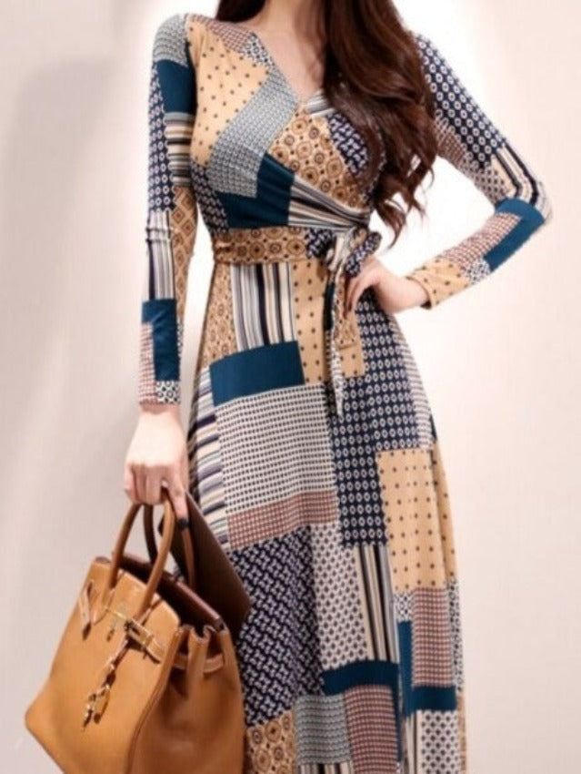 LECUNA VINTAGE STYLE DRESS